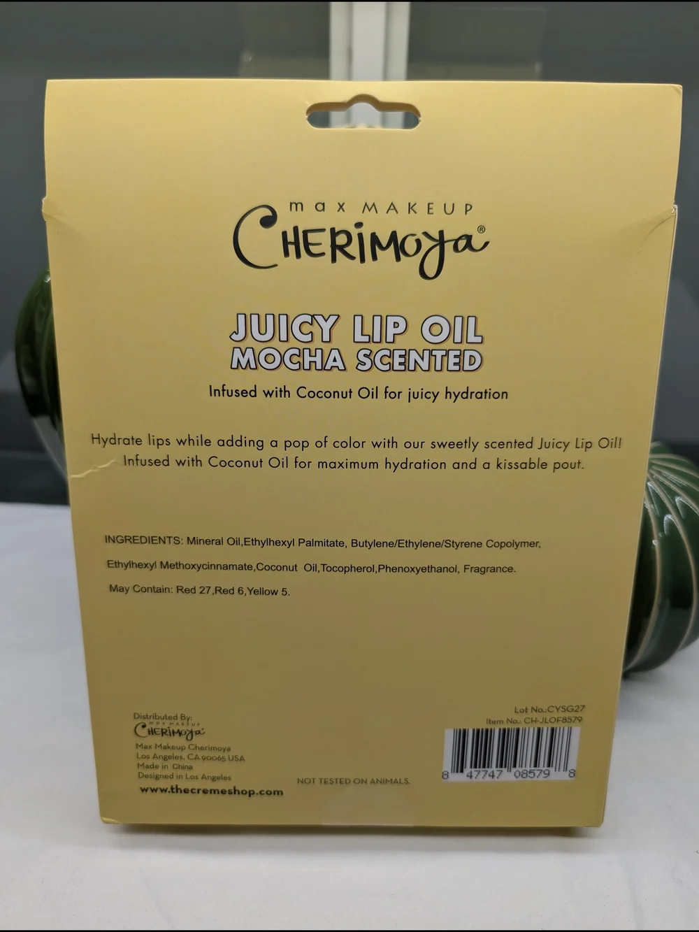 Cherimoya  Juicy Lip Oil Set - Candy Apple, Vanilla Bean & Caramel Crush